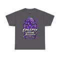 Epilepsy & Seizure Awareness  Purple Ribbon Support Tee