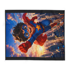 Kids Superhero — Cozy Fleece Blanket