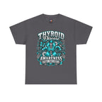 Thyroid Disease  Teal Ribbon Support T-Shirt