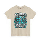 Thyroid Disease  Teal Ribbon Support T-Shirt