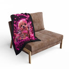 Pink Sparkle Cute Baby Animals — Unique Home Decor