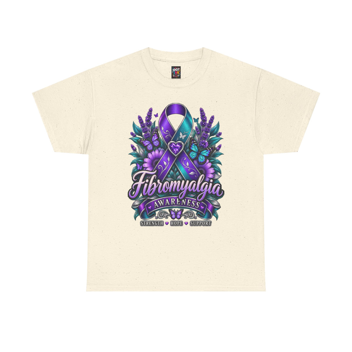 Fibromyalgia Awareness Ribbon Tee