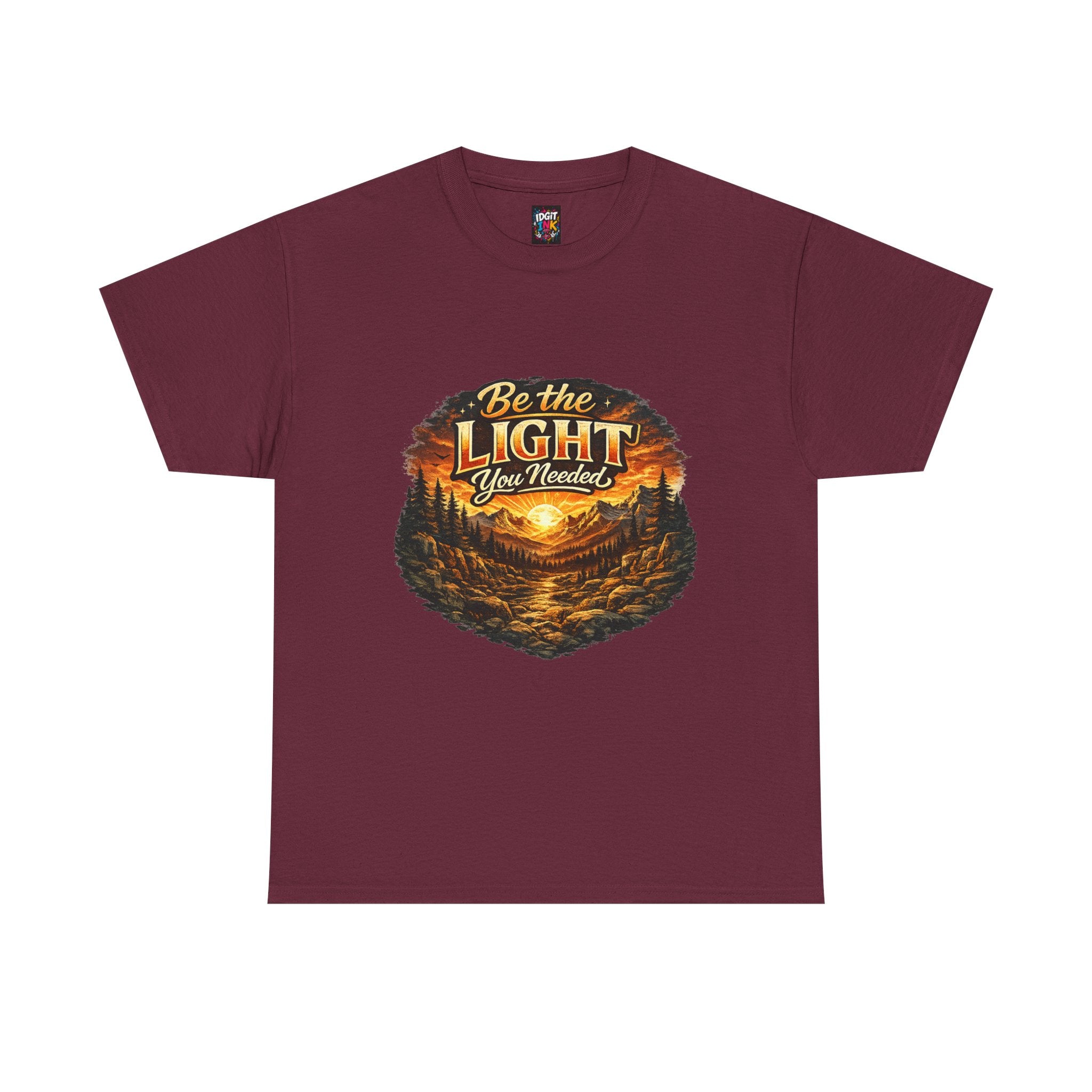 Be the Light — Inspirational Unisex T-Shirt product image 7 | Idgit Ink