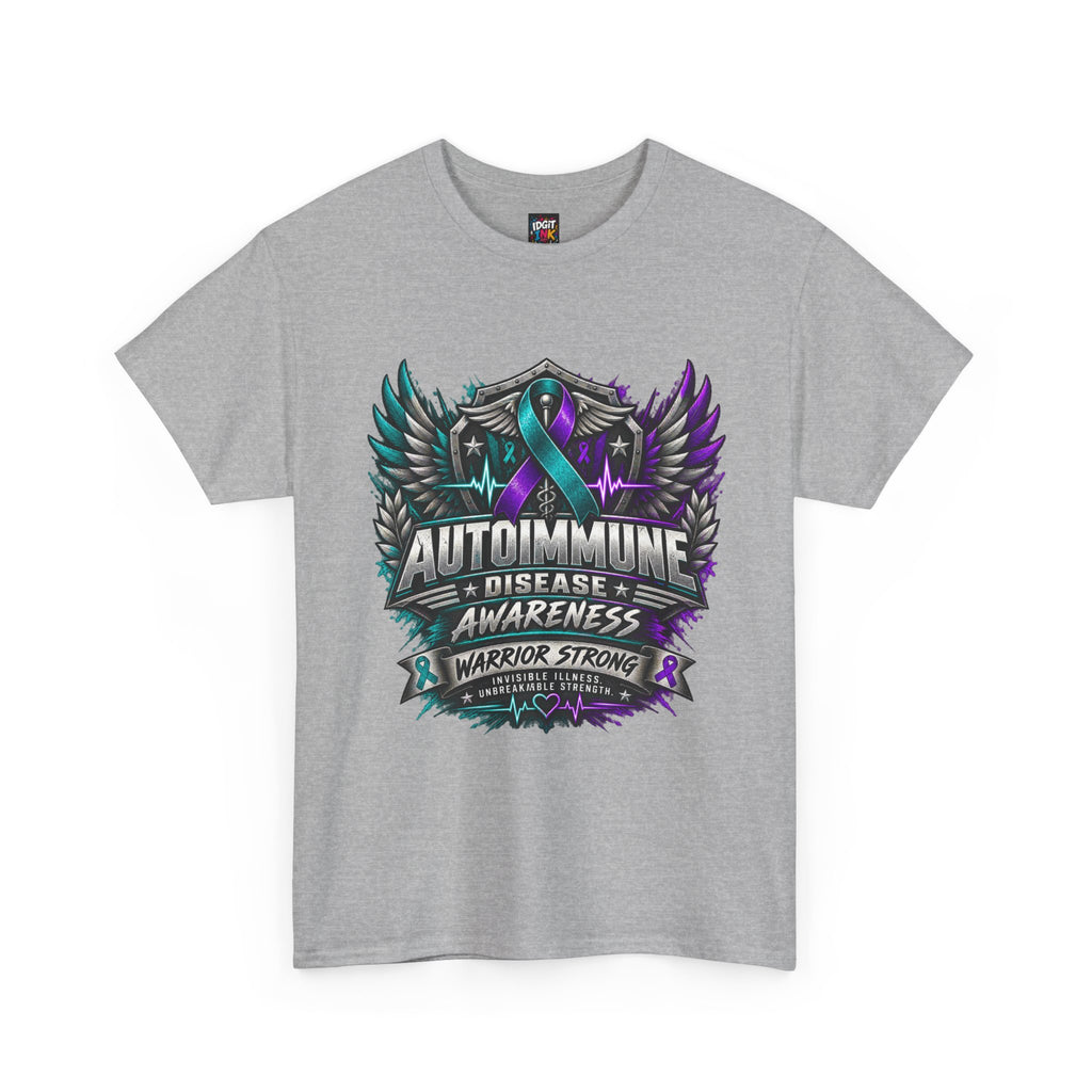 Autoimmune Disease Warrior Strong Ribbon Tee