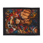 Anime Pirate Straw Hat Throw
