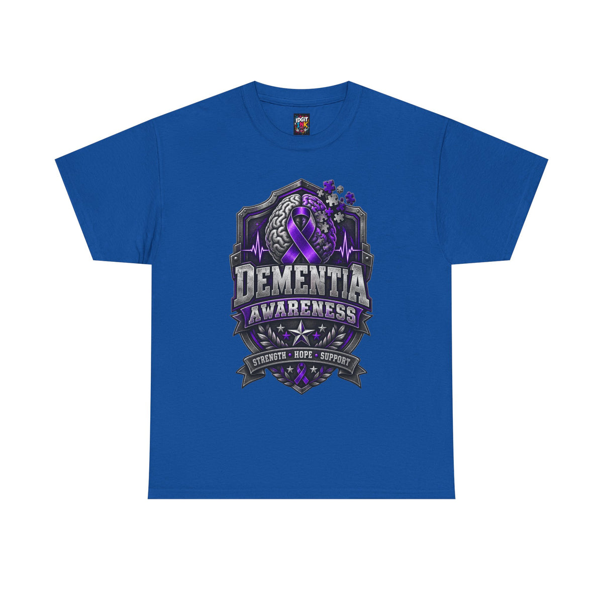 Dementia Awareness T-Shirt  Strength, Hope & Support