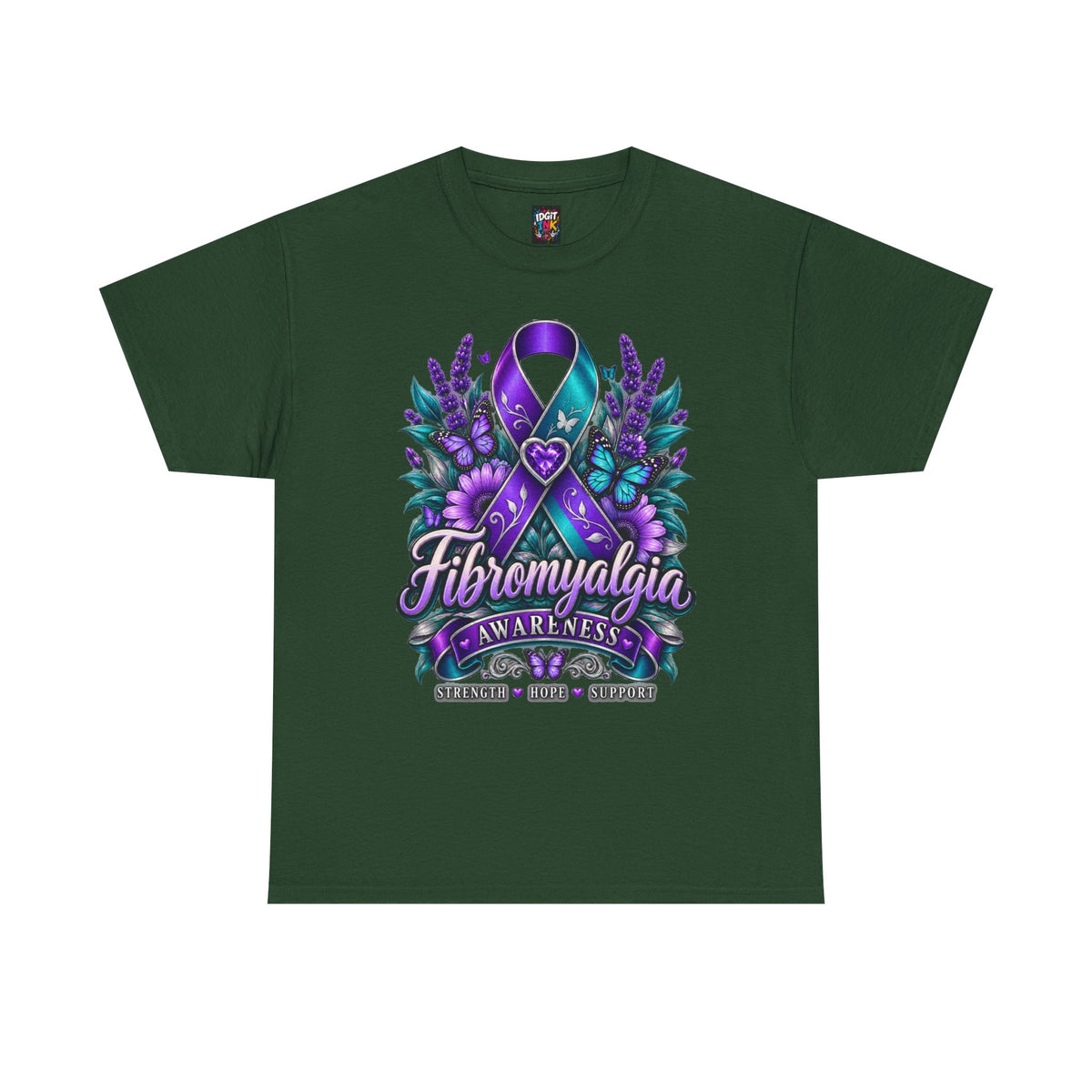 Fibromyalgia Awareness Ribbon Tee