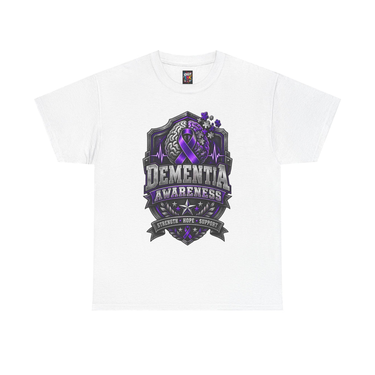 Dementia Awareness T-Shirt  Strength, Hope & Support