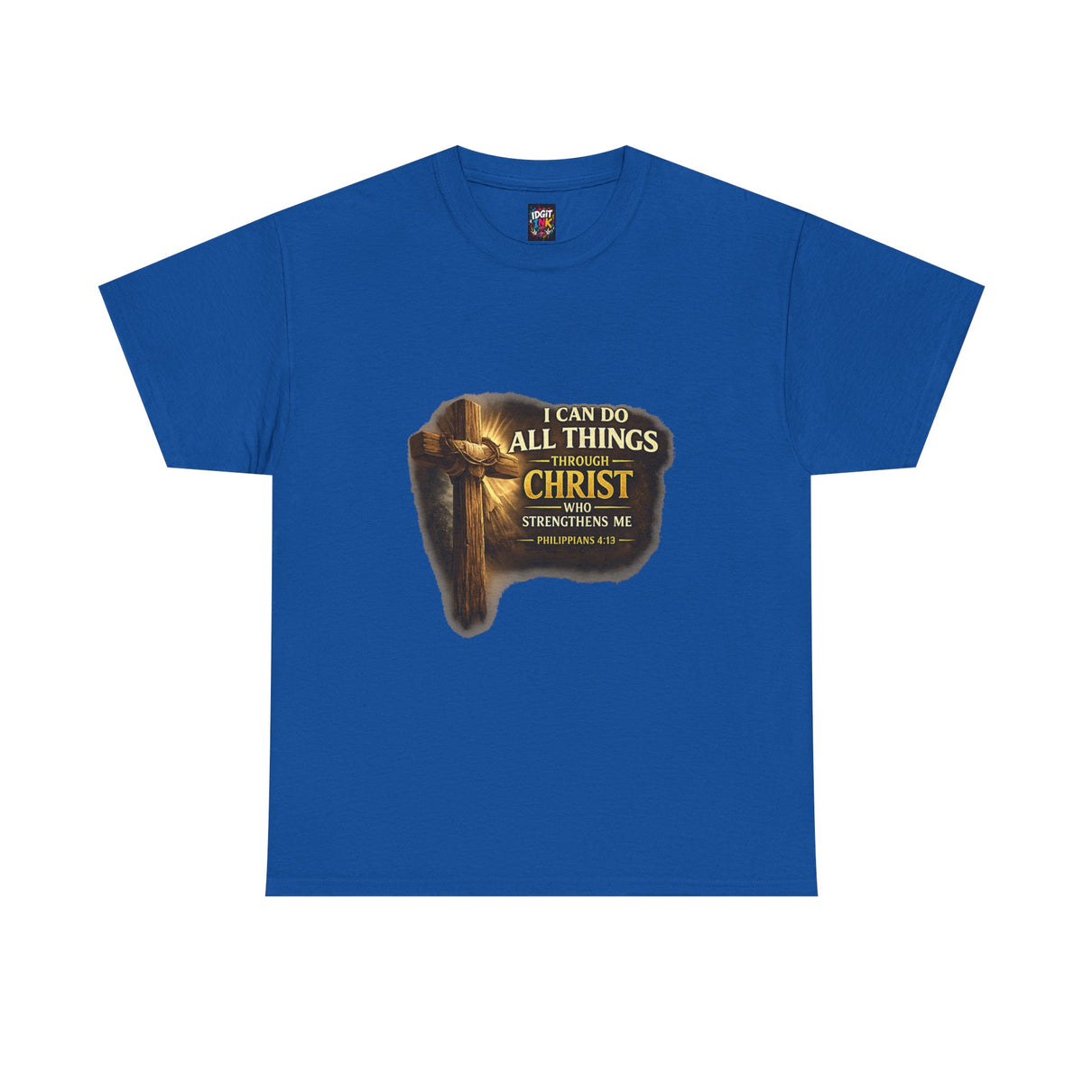 Philippians 4:13 Christian Faith Tee