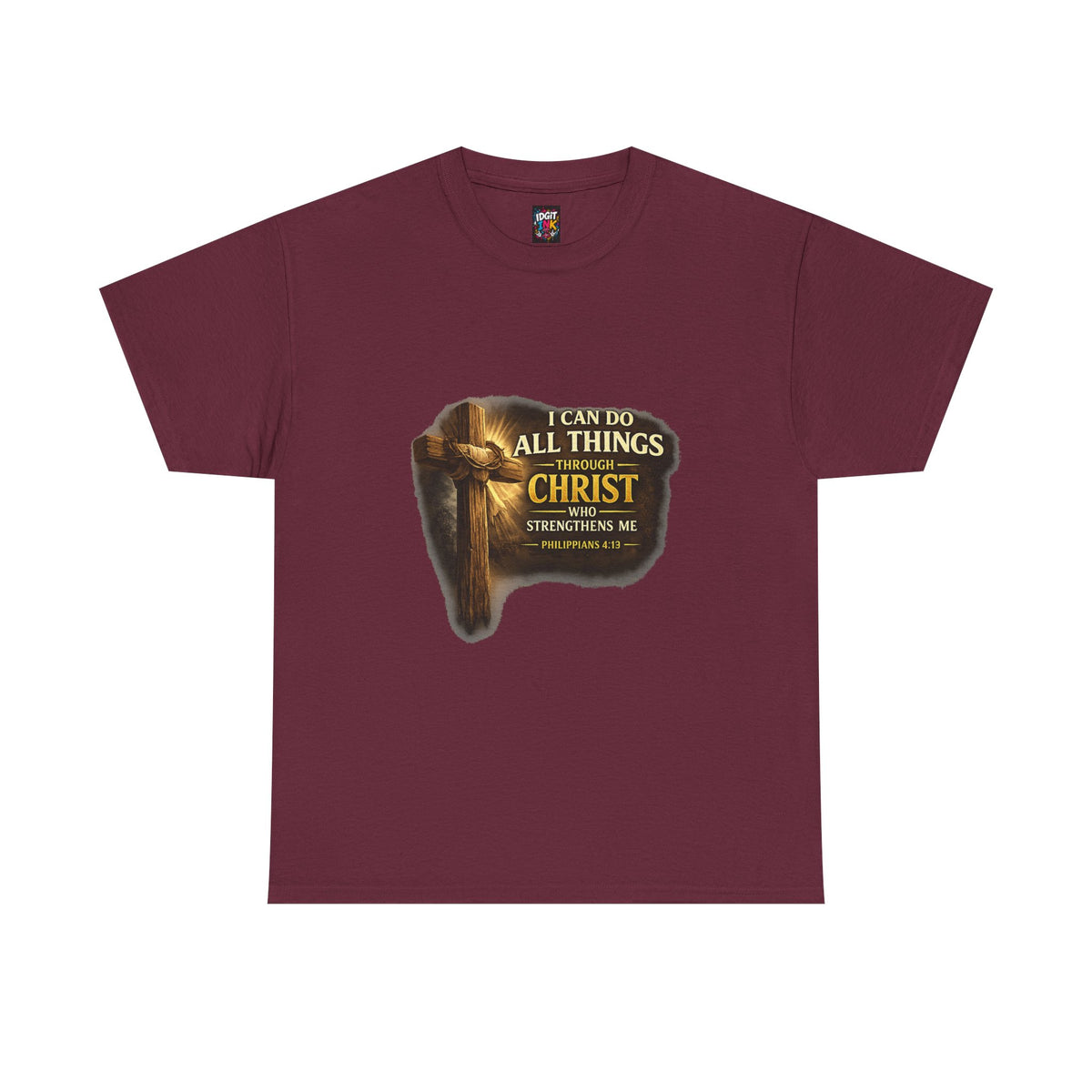 Philippians 4:13 Christian Faith Tee