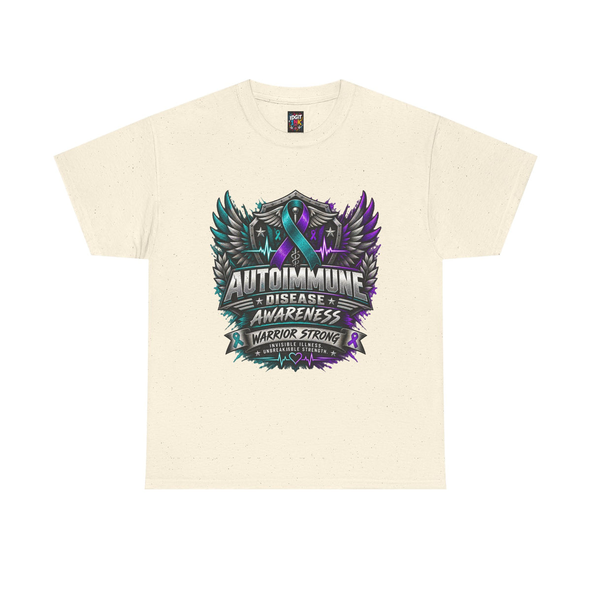 Autoimmune Disease Warrior Strong Ribbon Tee