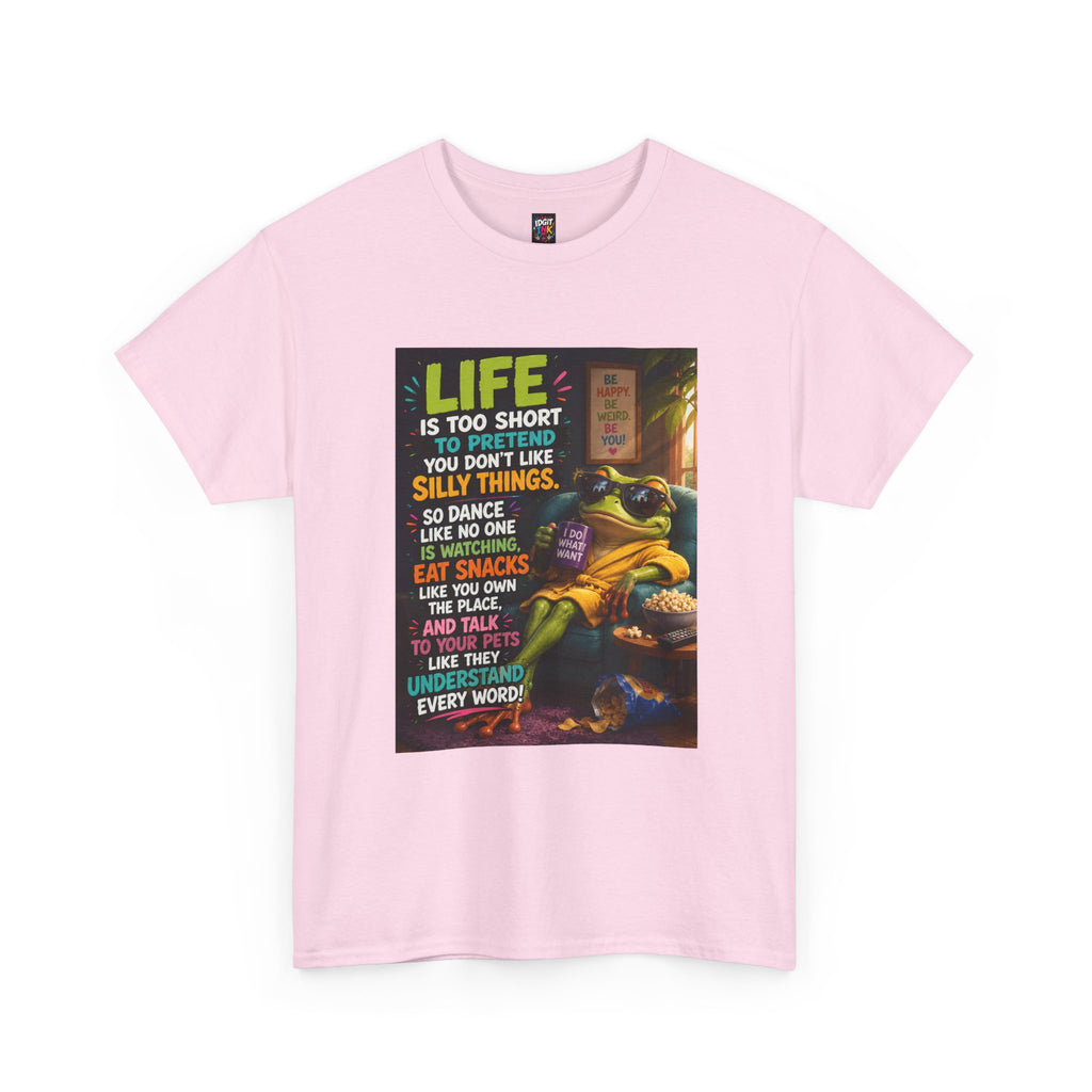 "Life Is Too Short" Motivational  Turtle