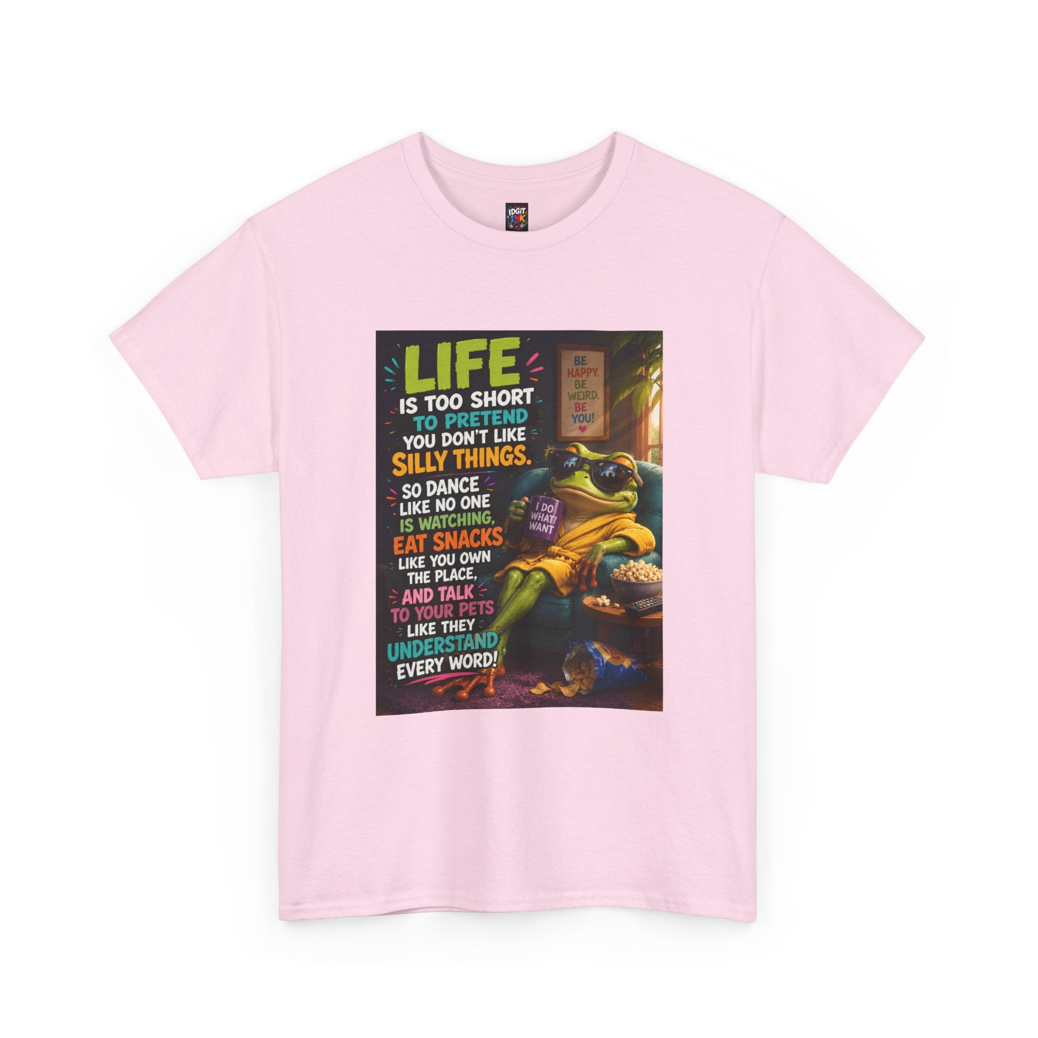 "Life Is Too Short" Motivational  Turtle