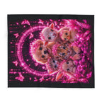 Pink Sparkle Cute Baby Animals — Unique Home Decor