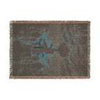 Fallen Soldier Battlefield Cross Memorial — Woven Throw Blanket product image 4 | Idgit Ink