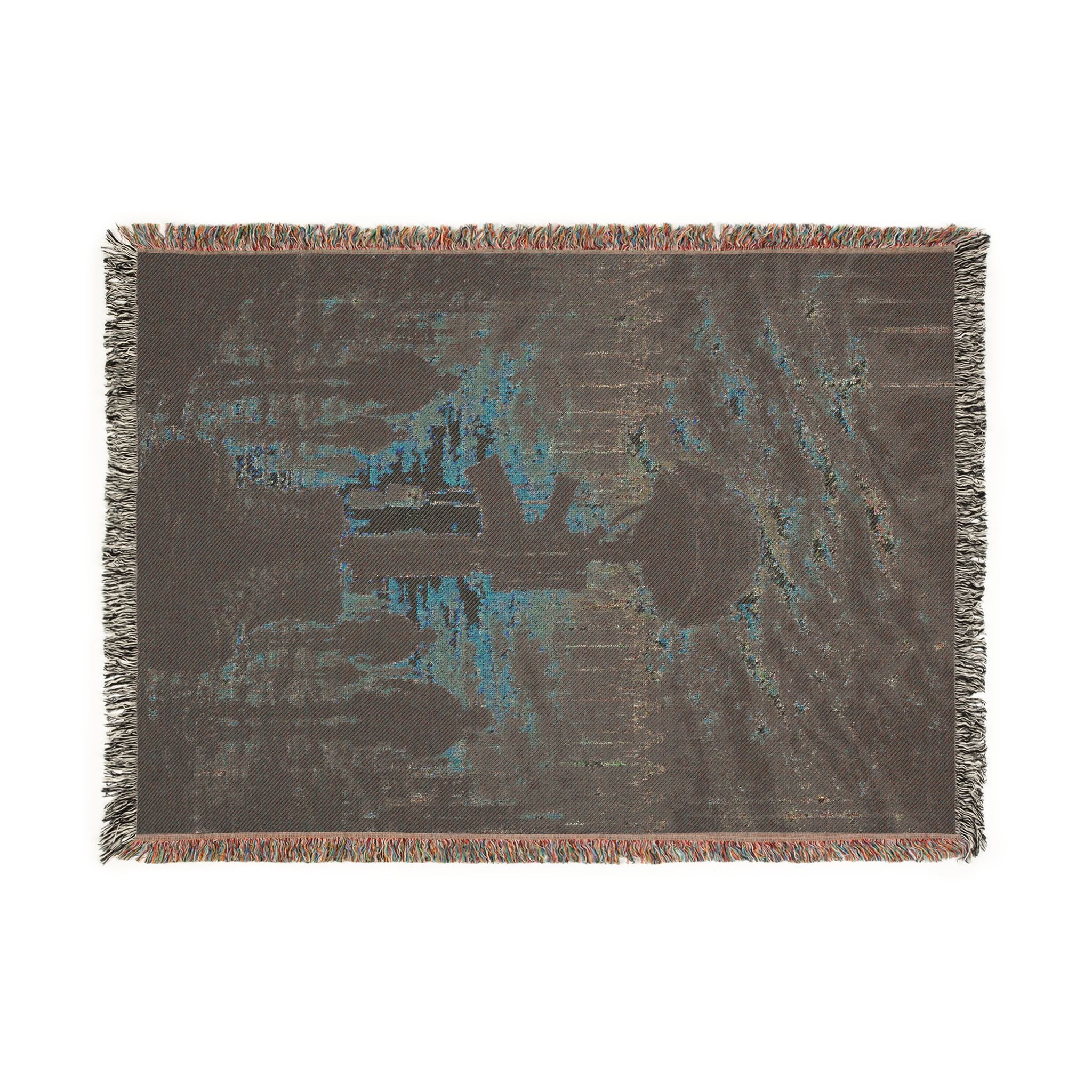 Soldier Battle Cross Woven Throw