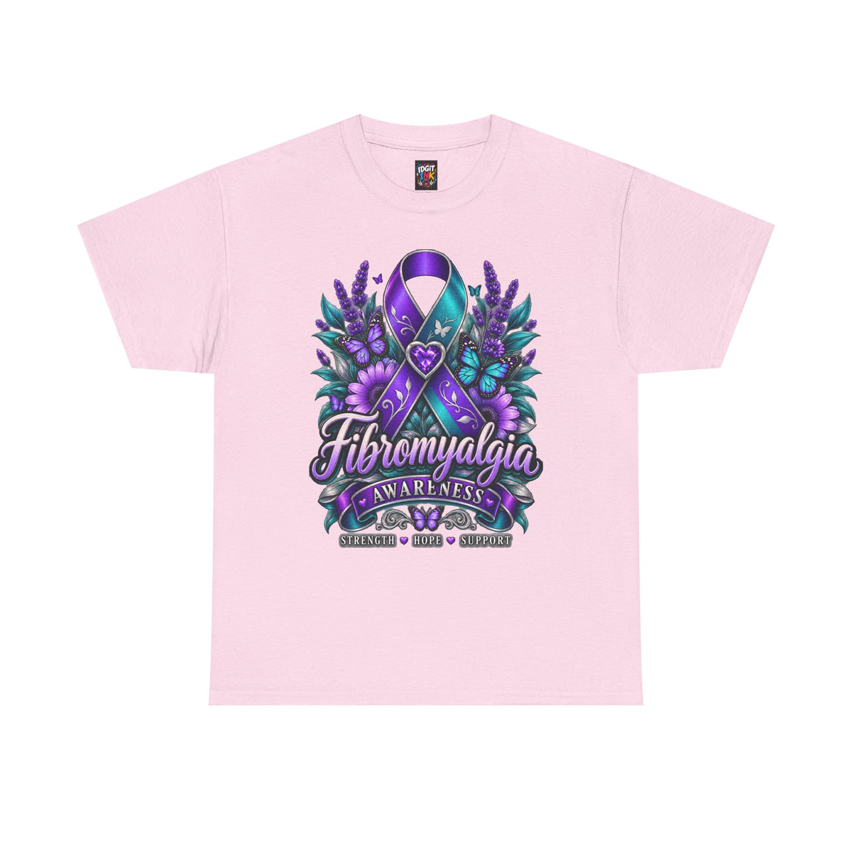 Fibromyalgia Awareness Ribbon Tee