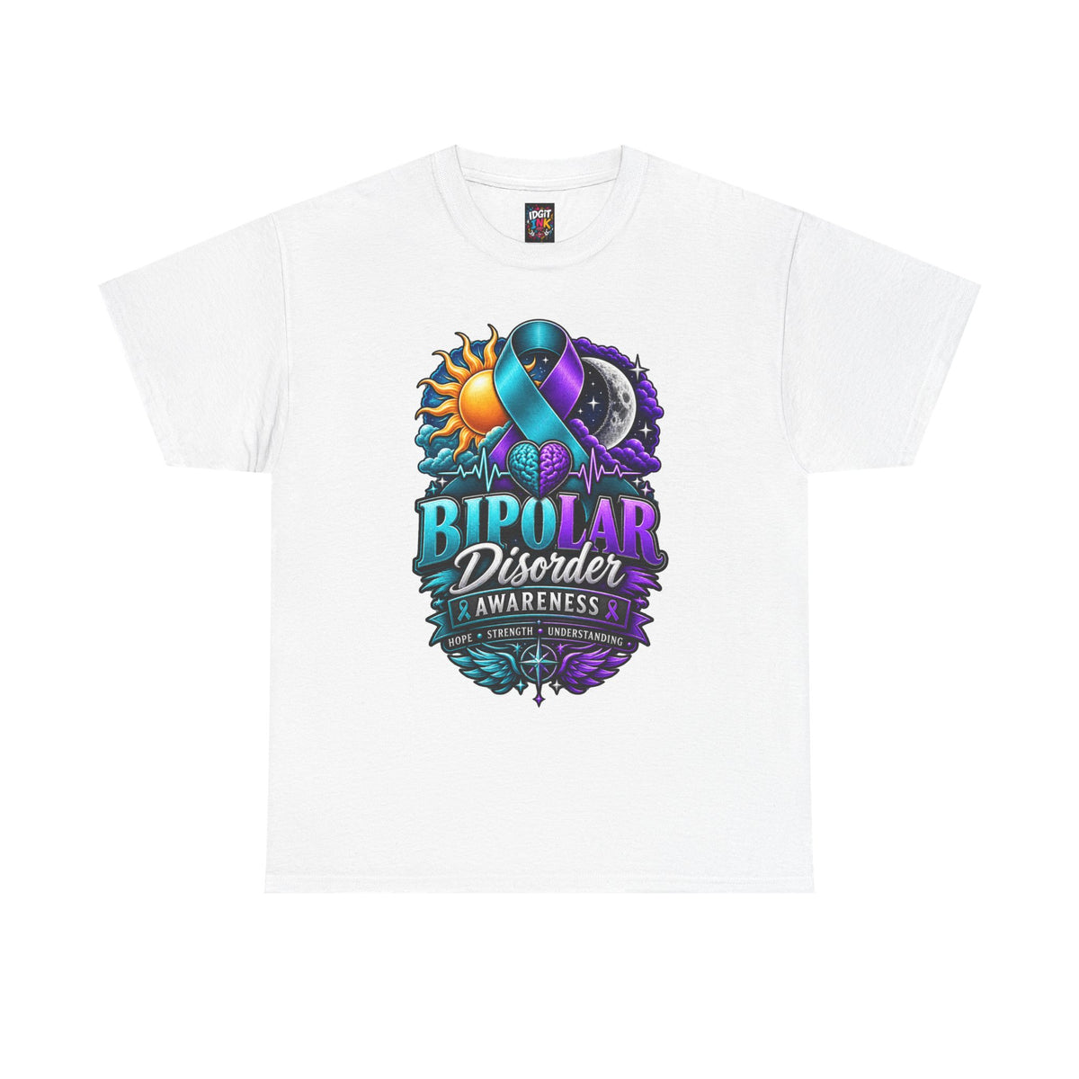 Bipolar Disorder  Sun & Moon Ribbon Mental Health