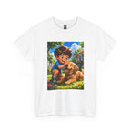 Boy and Puppy — Unisex Graphic T-Shirt product image 17 | Idgit Ink