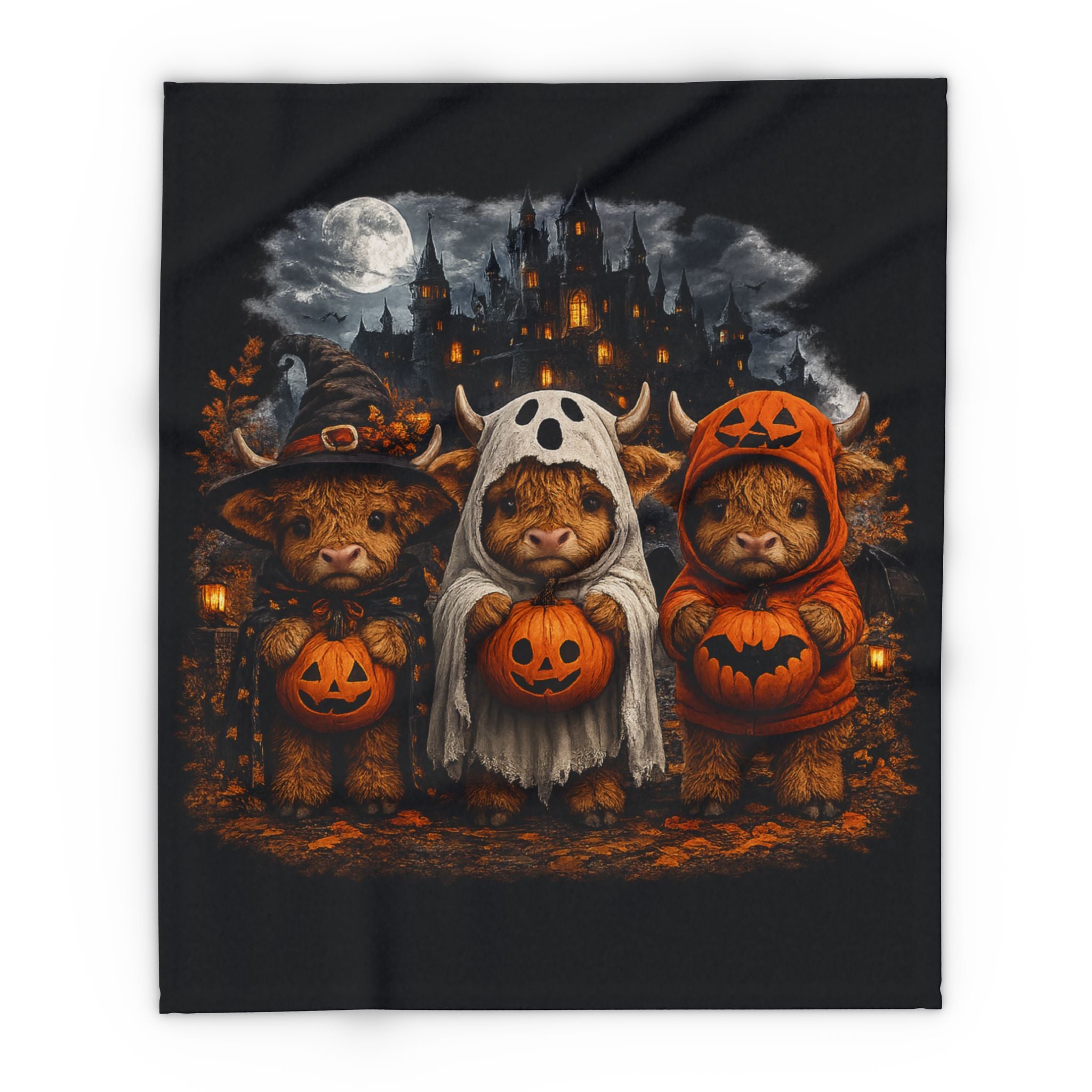 Spooky Highland Cows