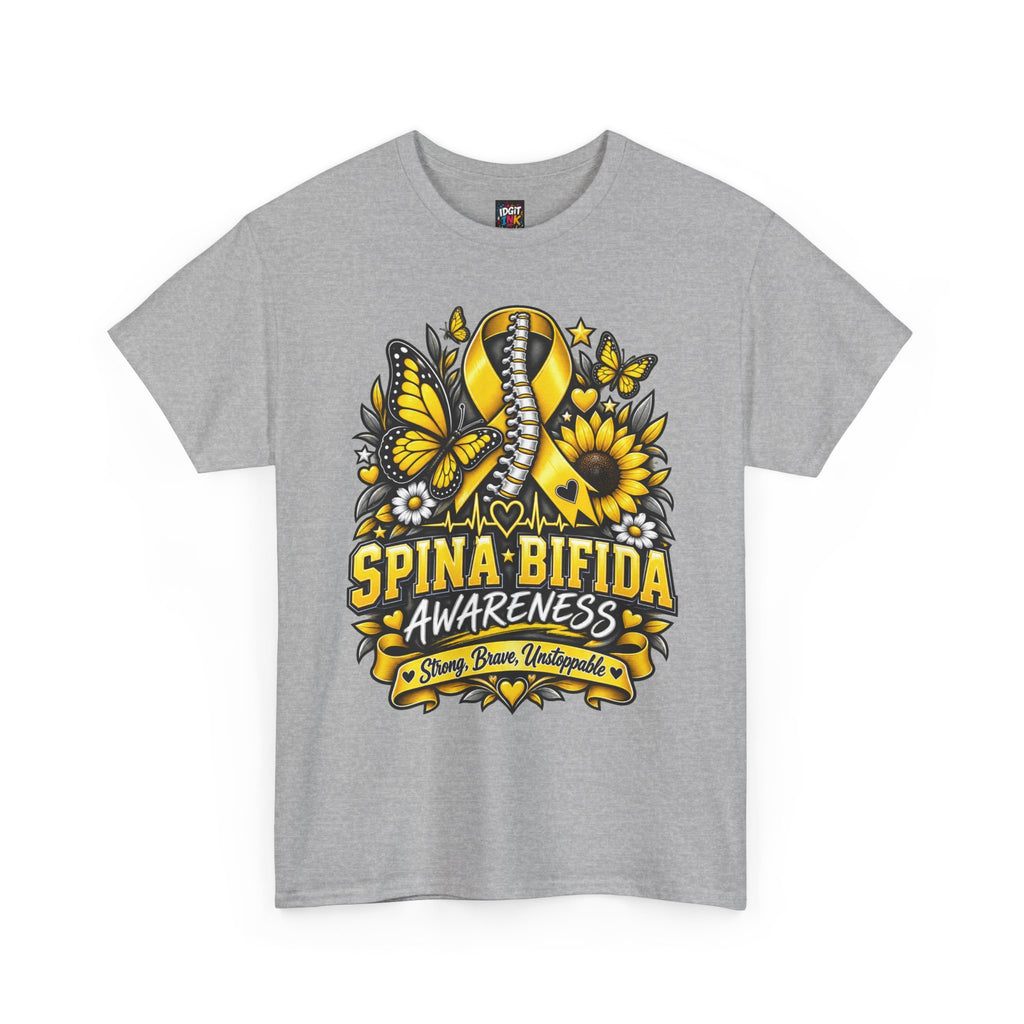 Spina Bifida Awareness Yellow Ribbon, Sunflower