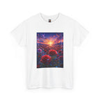 Sunset Rose Field — Unisex Graphic T-Shirt