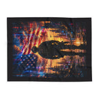 Veteran American Flag — Cozy Fleece Blanket