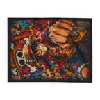 Anime Pirate Straw Hat Throw
