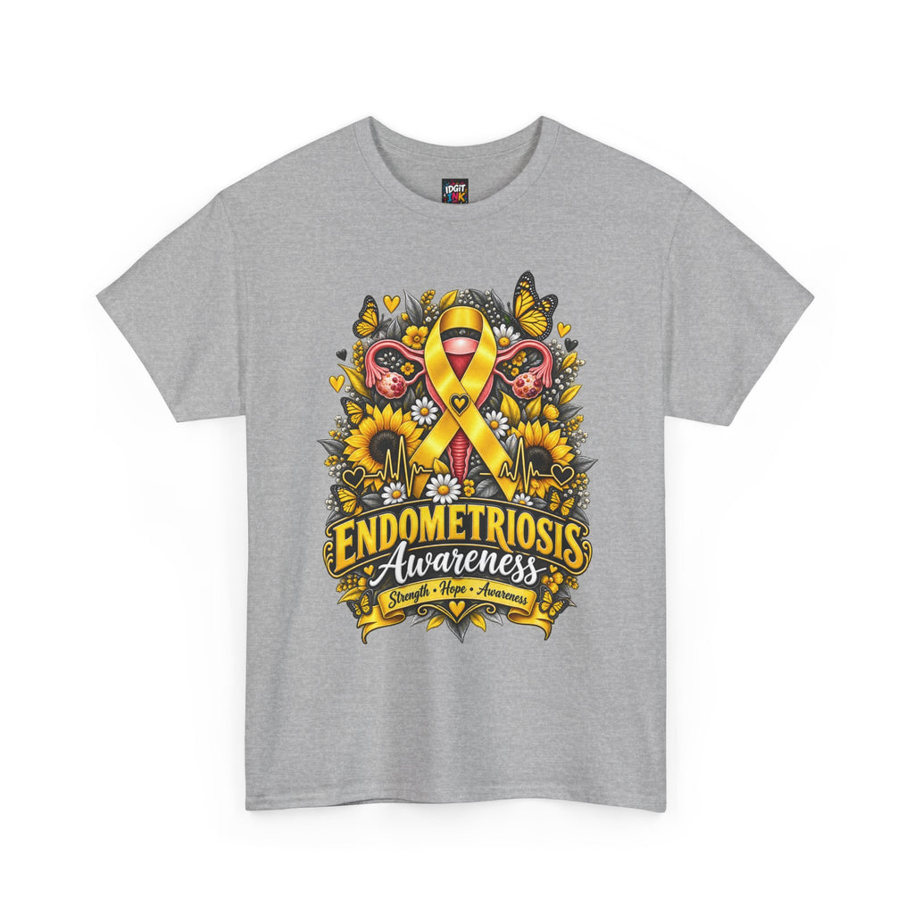 Endometriosis Awareness  Sunflower Support Tee