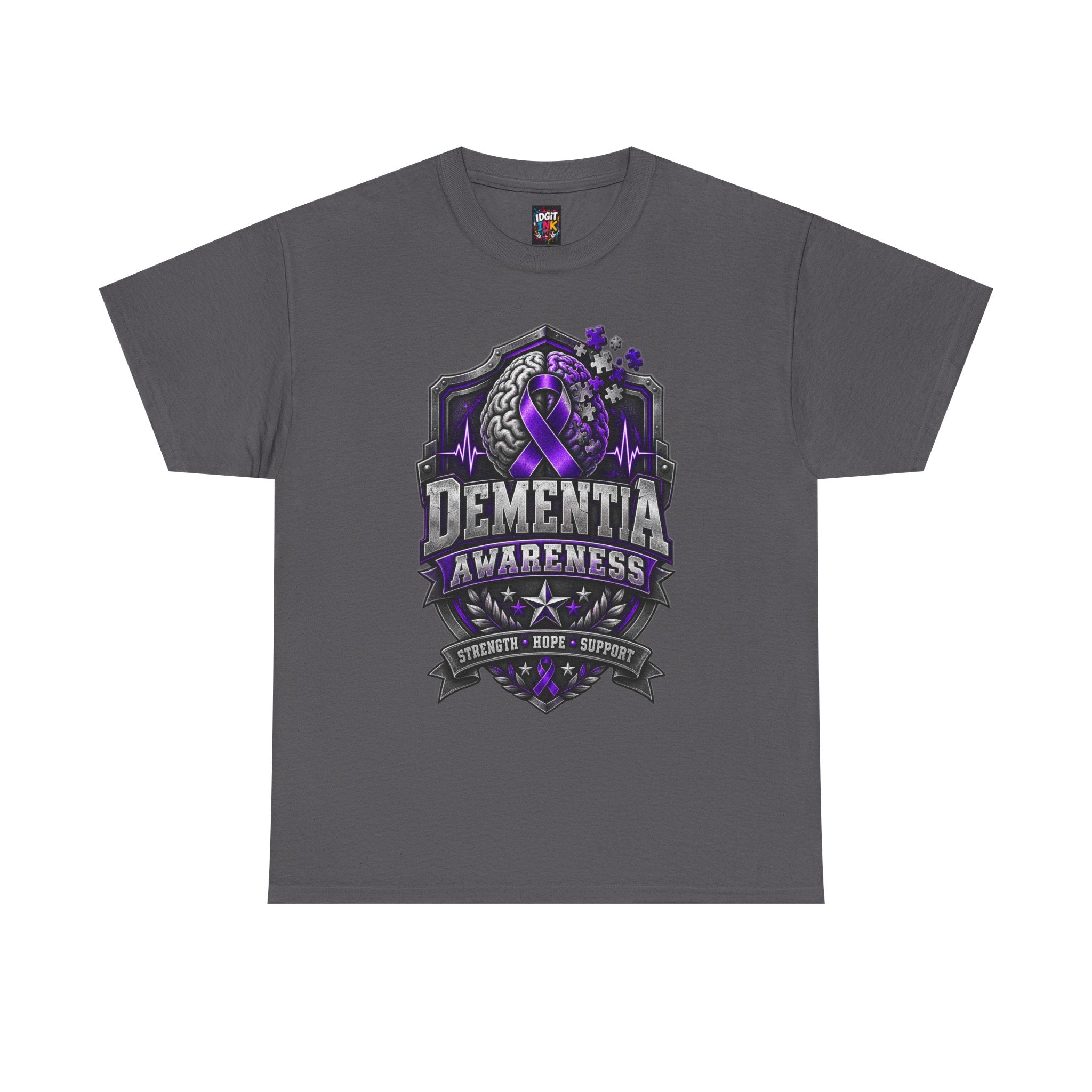 Dementia Awareness T-Shirt  Strength, Hope & Support