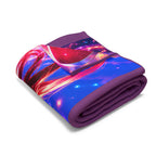 Superhero Girl Arctic — Cozy Fleece Blanket
