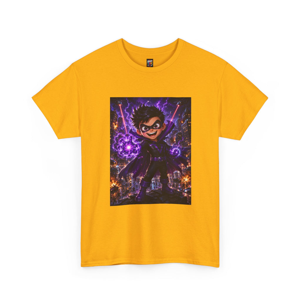 Neon Purple Superhero