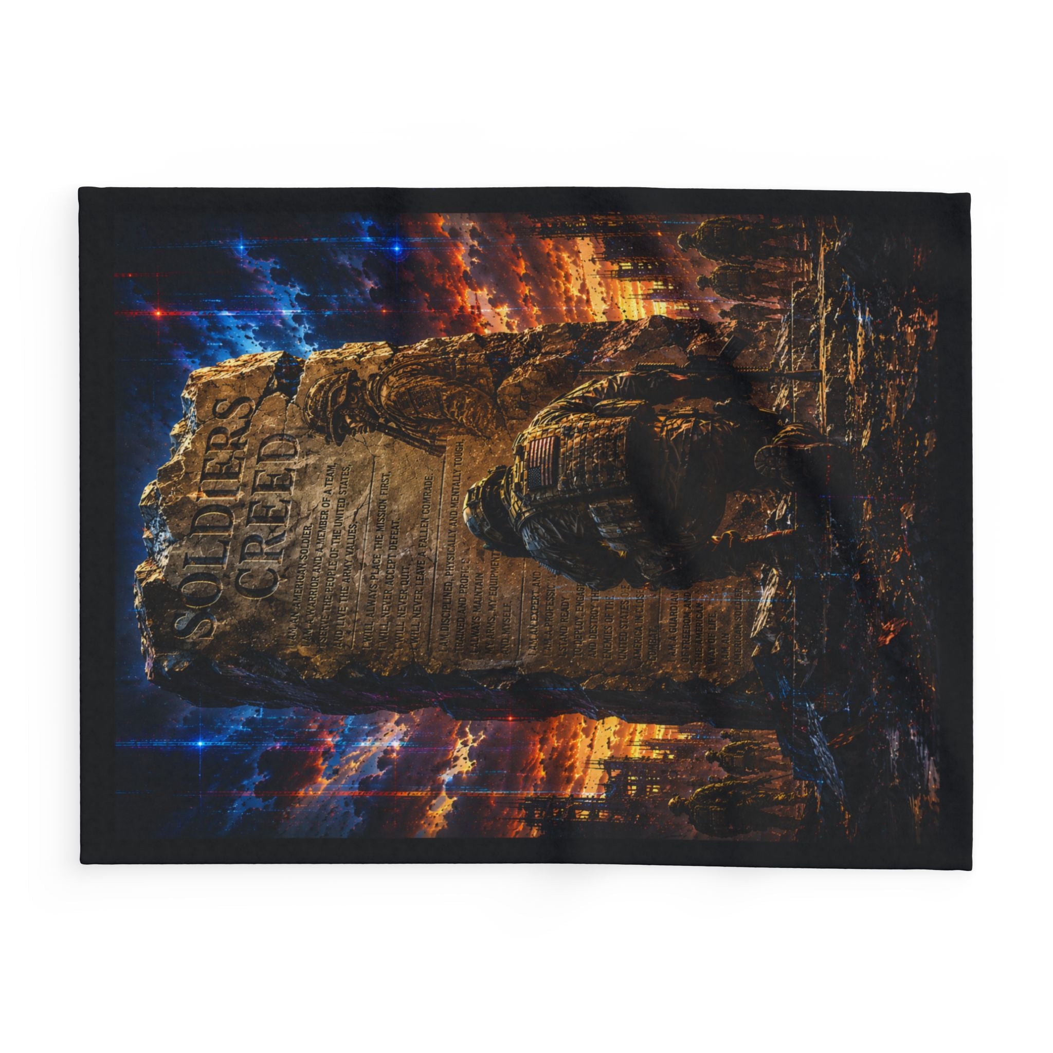 Soldiers Creed Fleece Banket