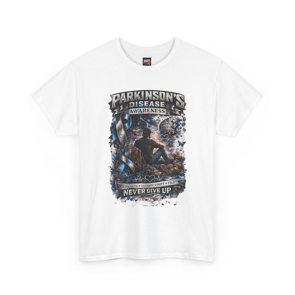 Parkinson’s Disease Awareness Never Give Up Support Tee