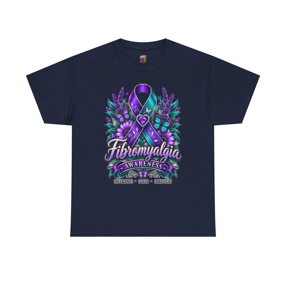 Fibromyalgia Awareness Ribbon Tee