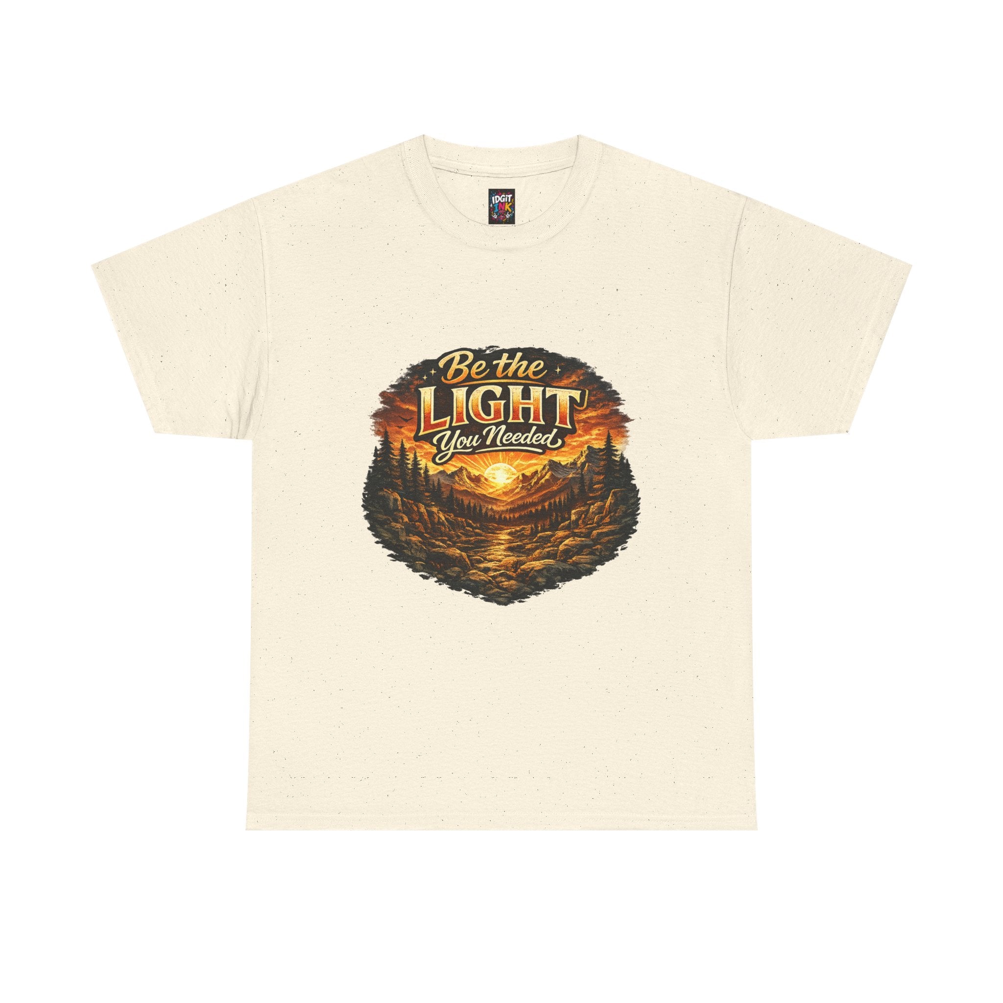 Be the Light — Inspirational Unisex T-Shirt product image 9 | Idgit Ink