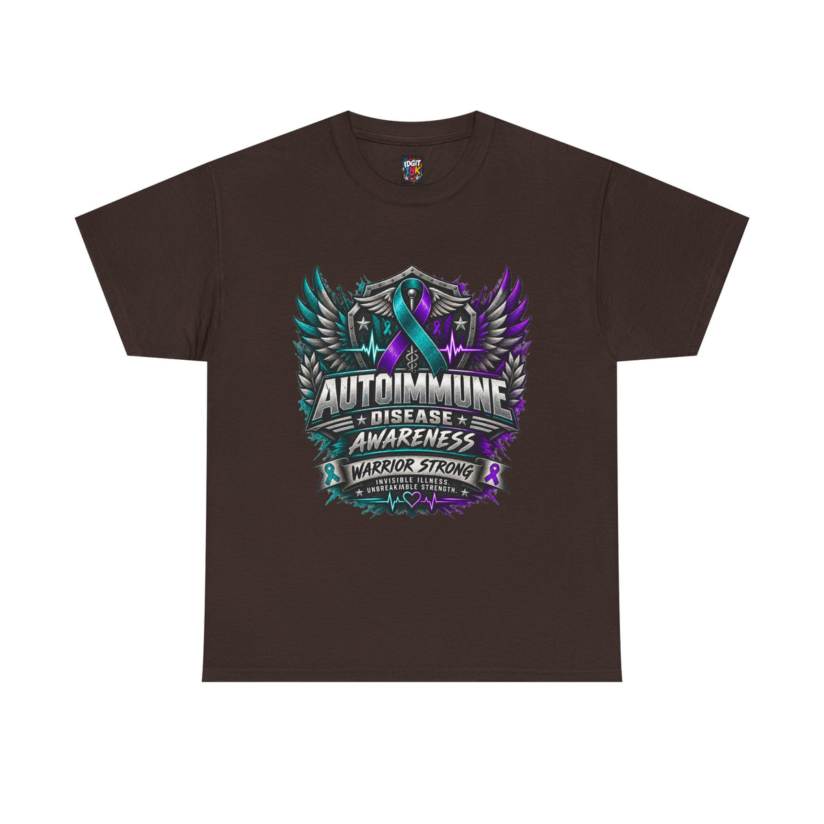 Autoimmune Disease Warrior Strong Ribbon Tee