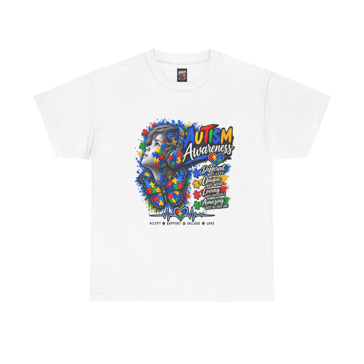 Autism Awareness Puzzle Tee