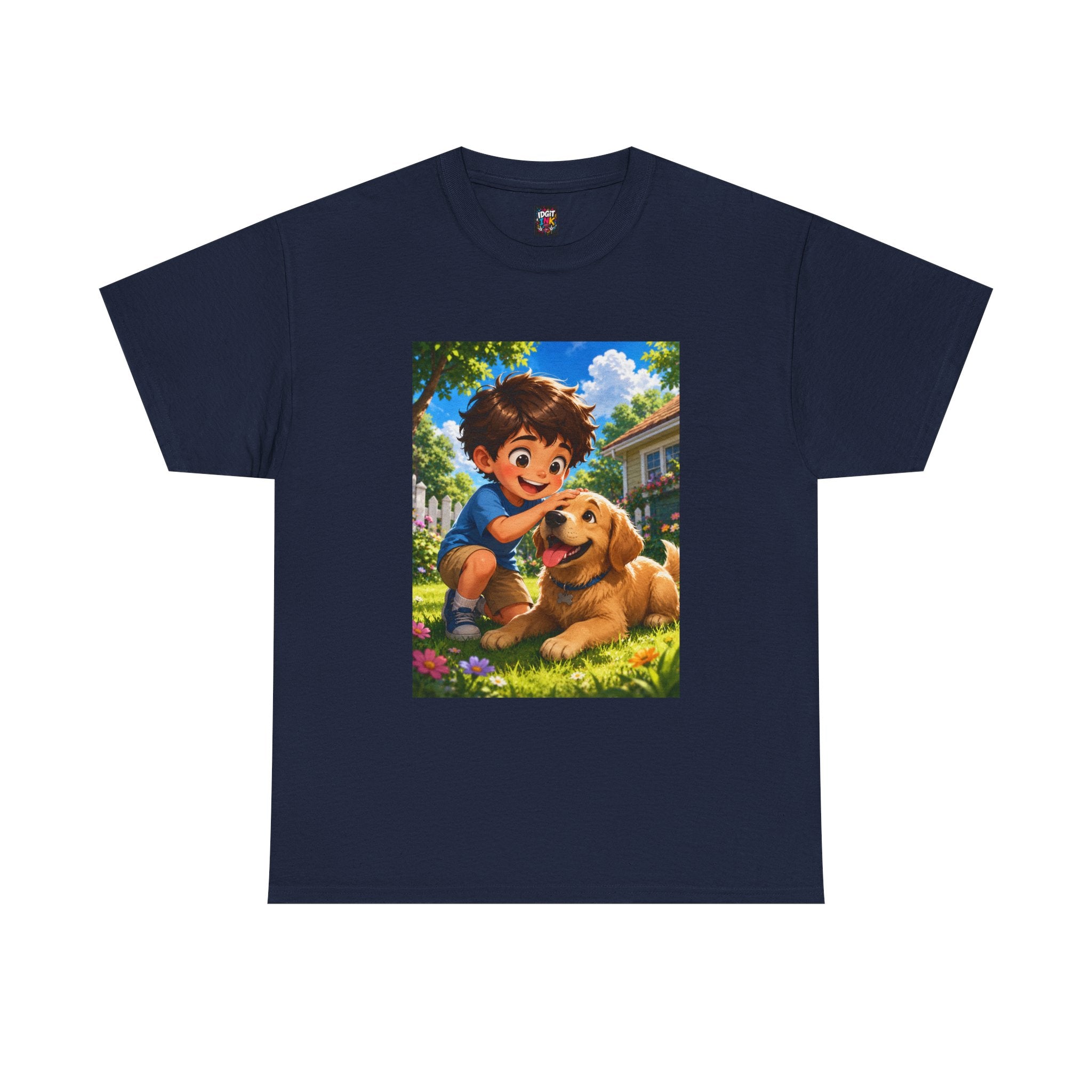 Boy and Puppy