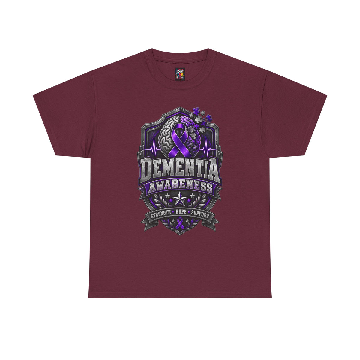 Dementia Awareness T-Shirt  Strength, Hope & Support