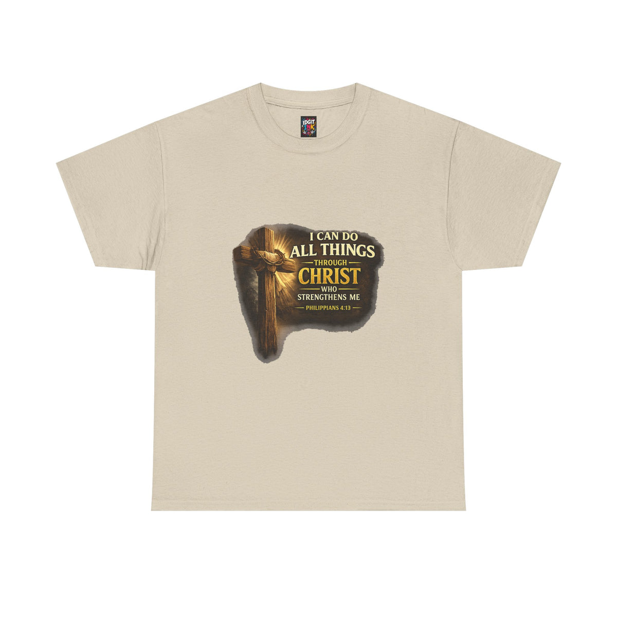 Philippians 4:13 Christian Faith Tee