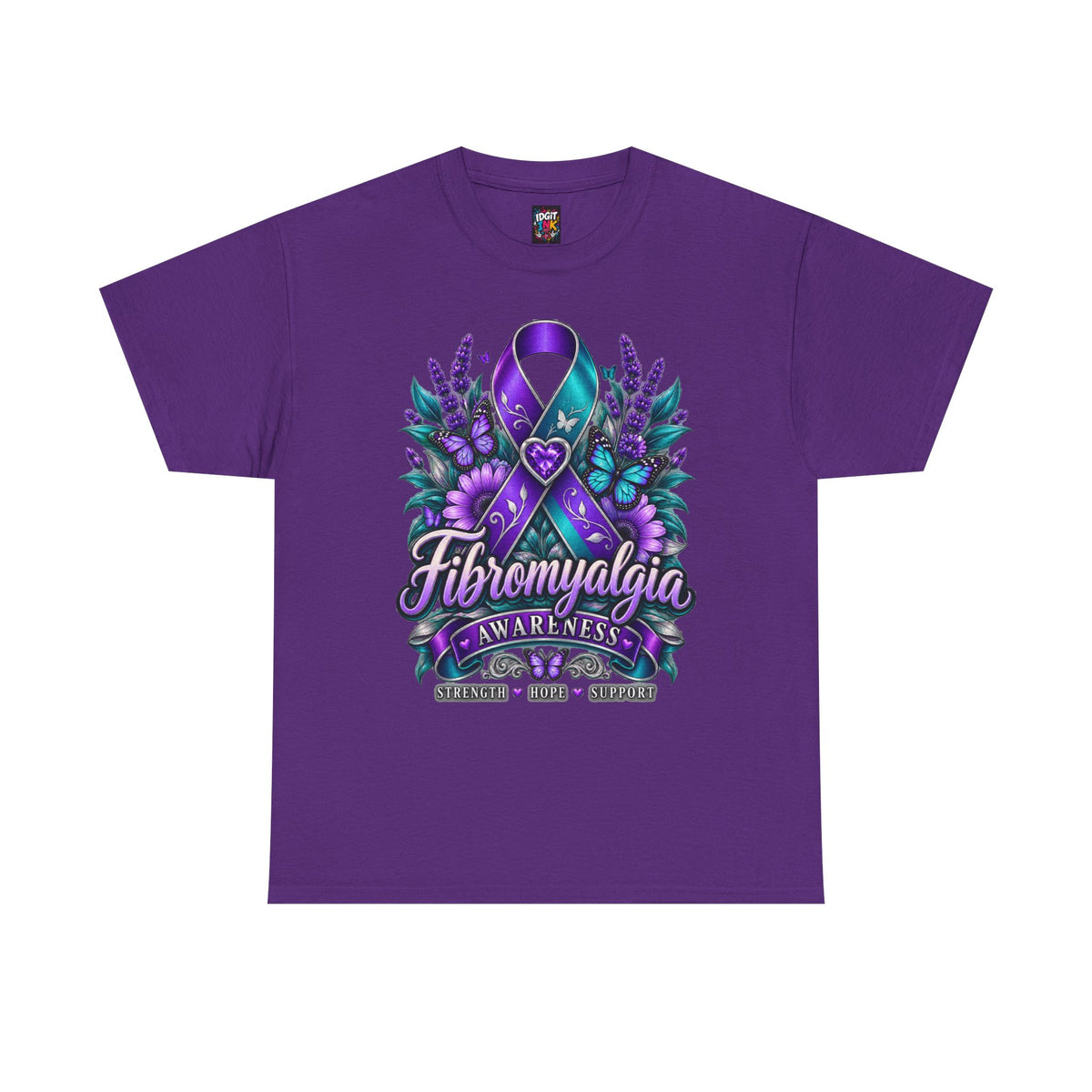Fibromyalgia Awareness Ribbon Tee