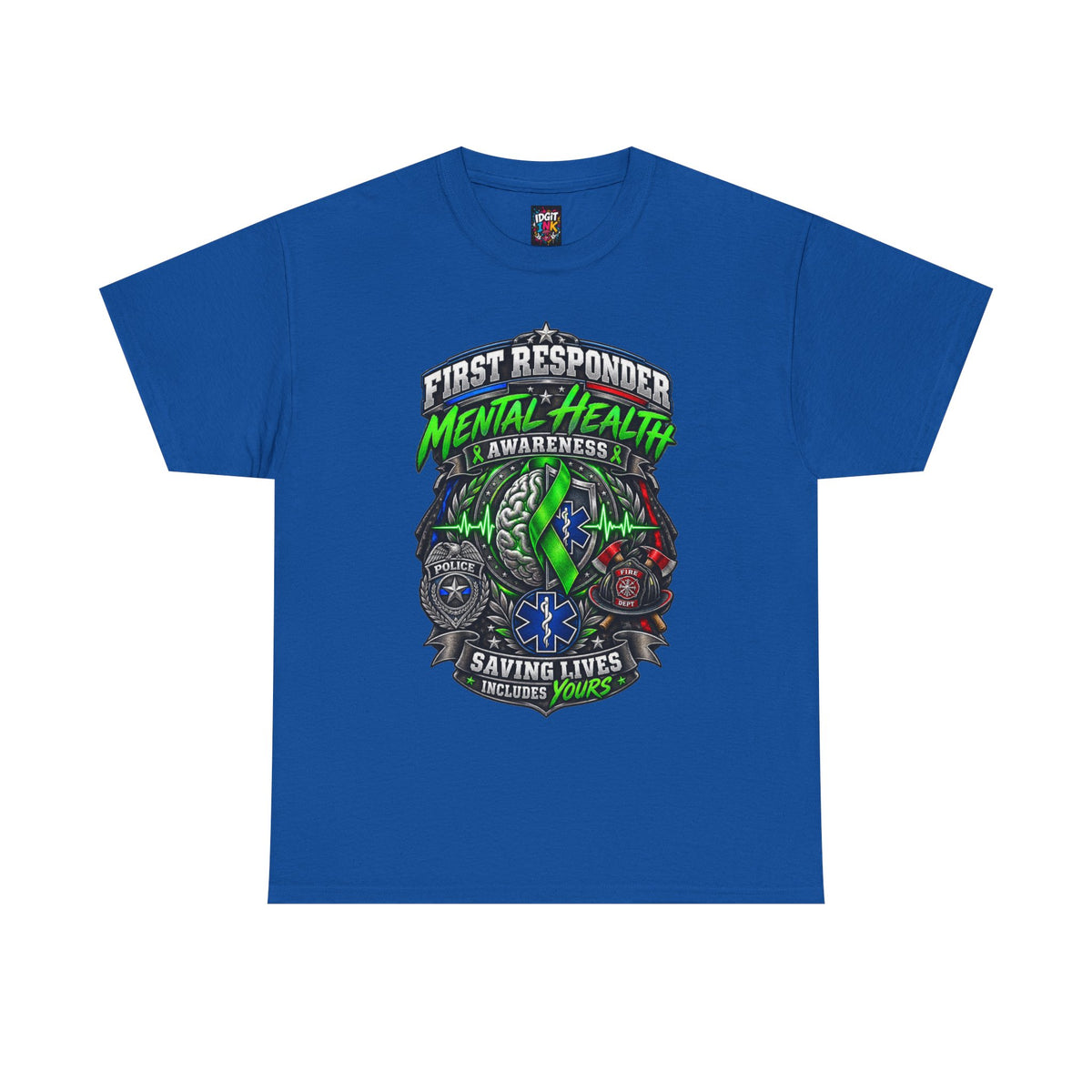 First Responder Mental Health "Saving Lives Includes Yours"