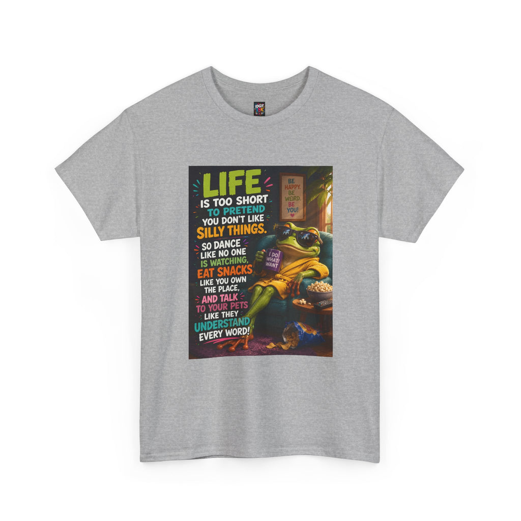 "Life Is Too Short" Motivational  Turtle