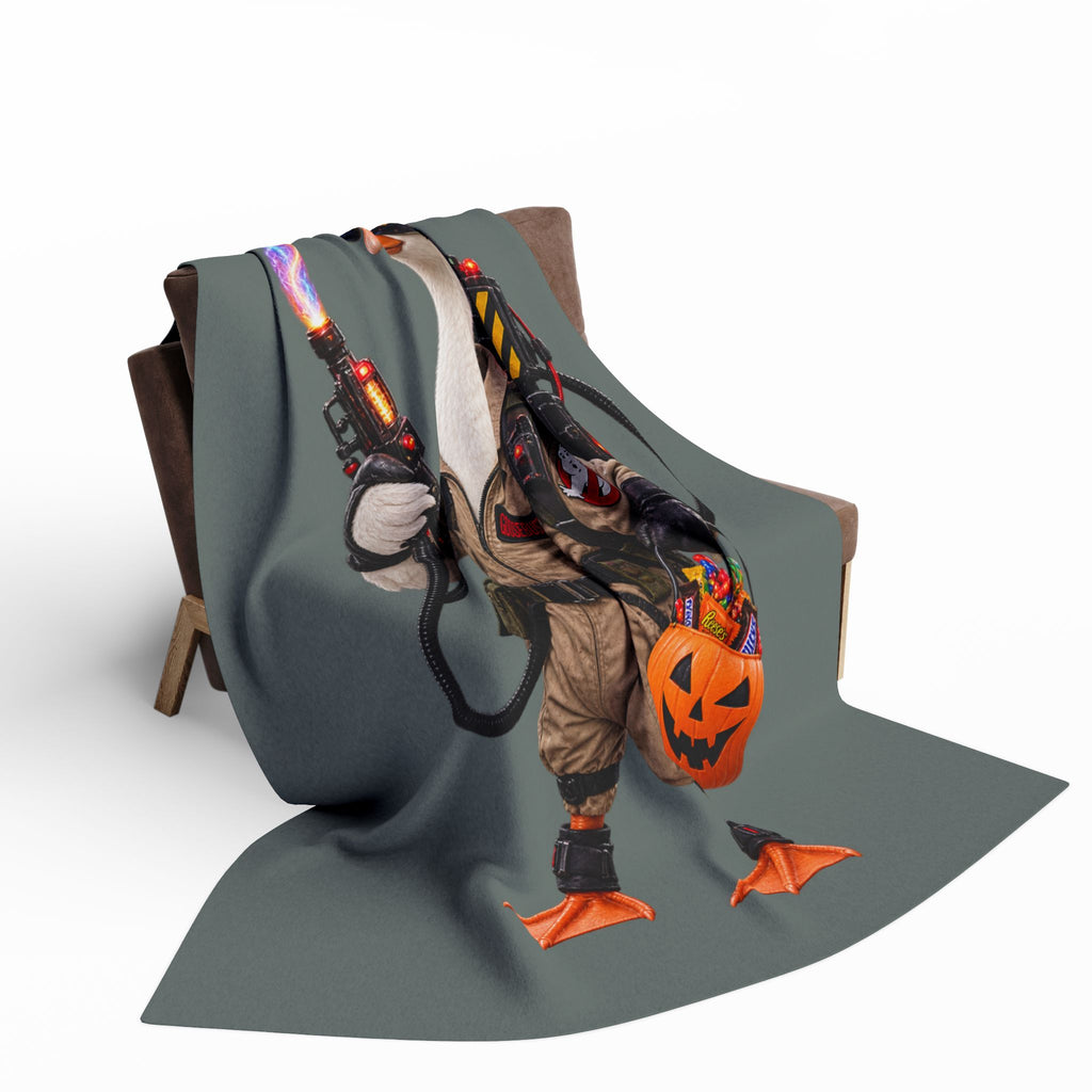 Ghostbuster Goose Fleece Blanket
