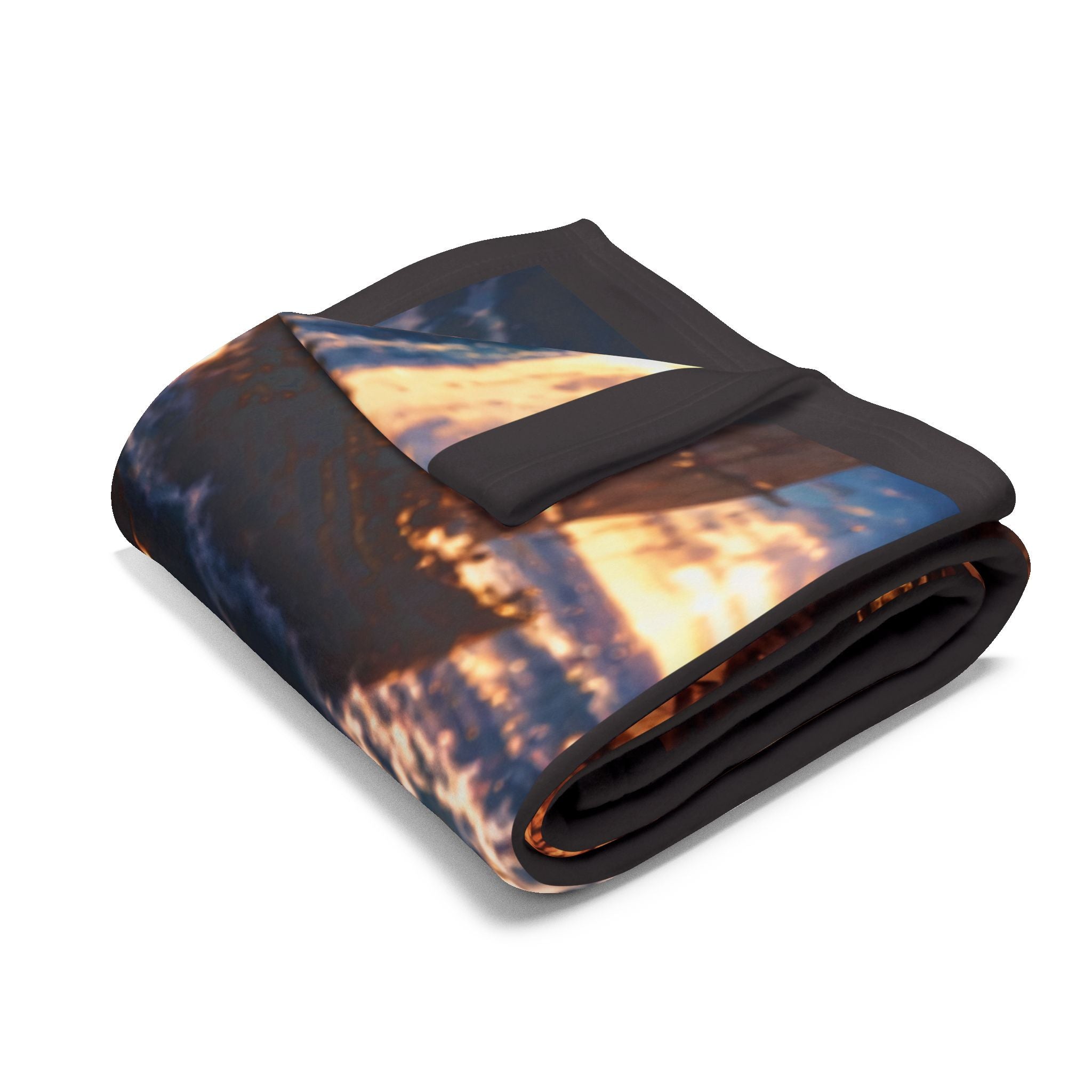 Compass Fleece Blanket