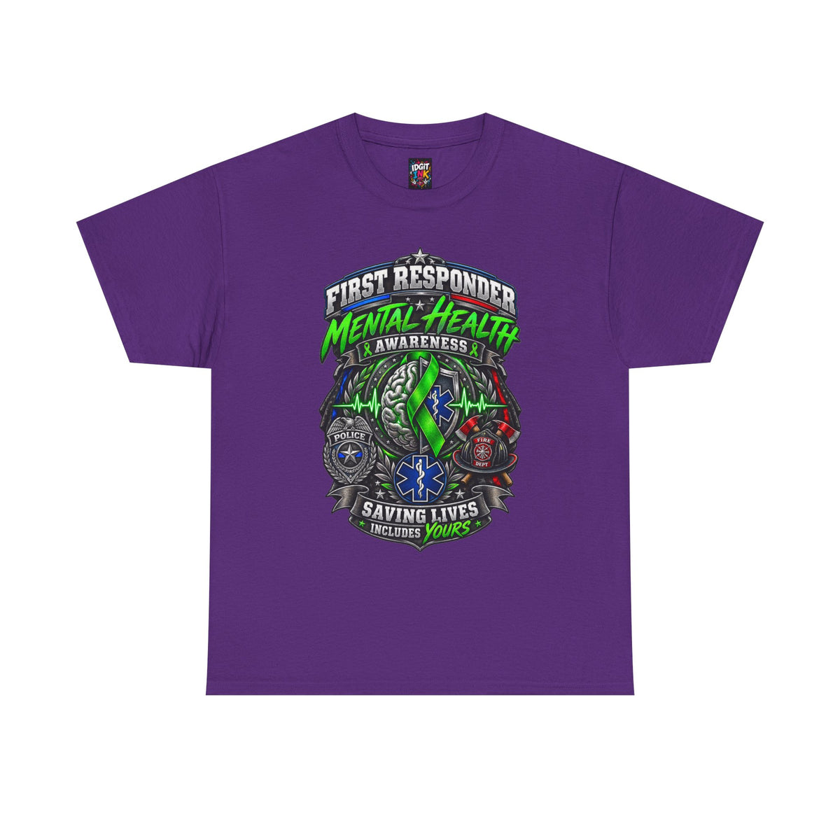 First Responder Mental Health "Saving Lives Includes Yours"