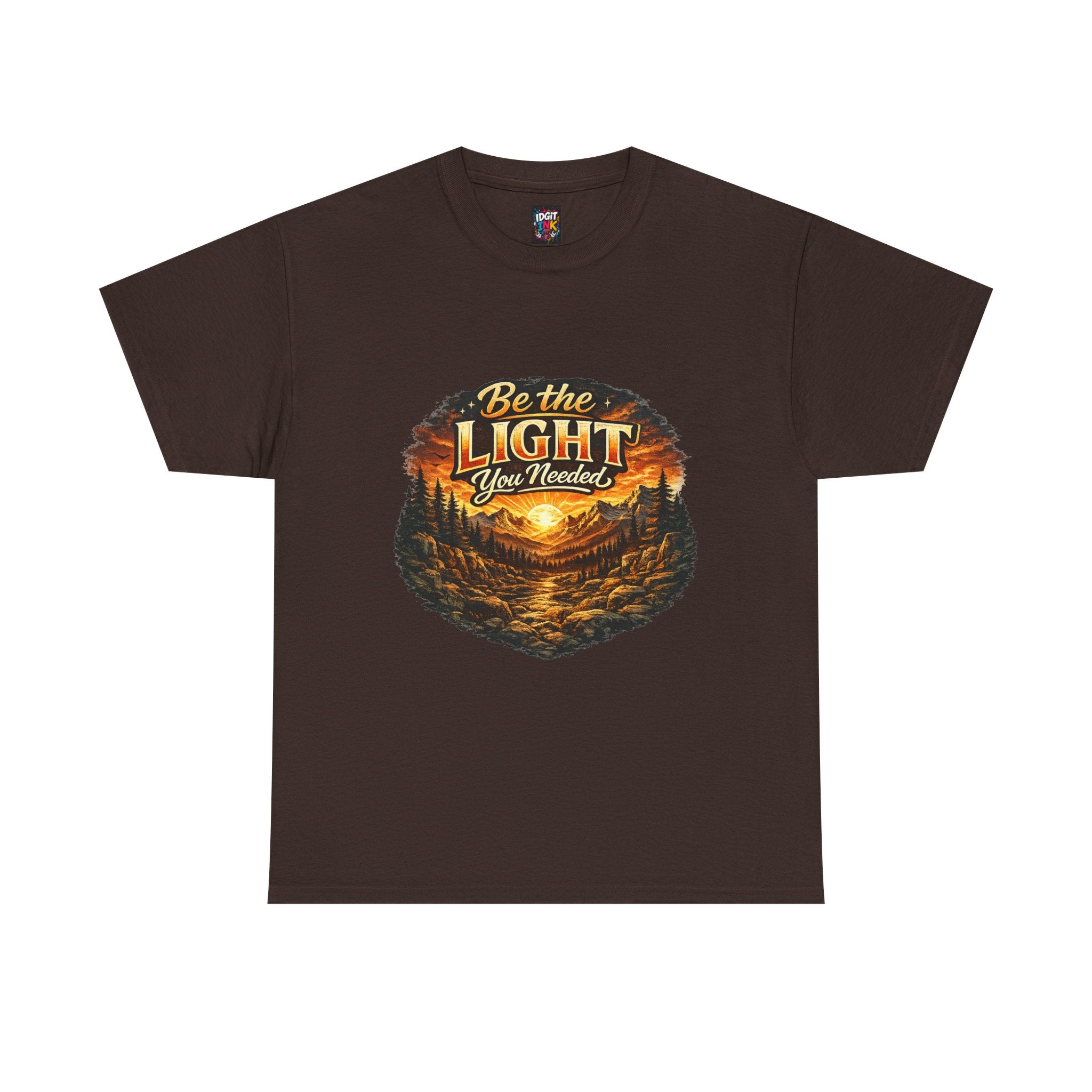 Be the Light — Inspirational Unisex T-Shirt product image 8 | Idgit Ink