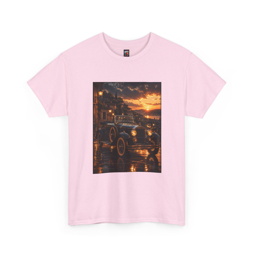 Vintage Car Sunset Tee