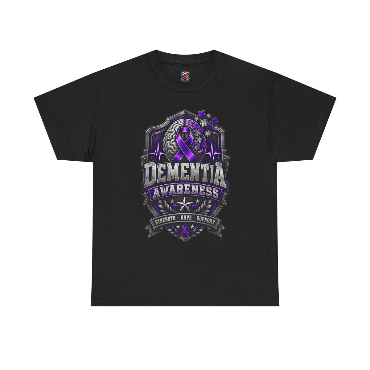 Dementia Awareness T-Shirt  Strength, Hope & Support